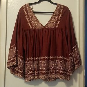 World Market Tribal Print Tunic
